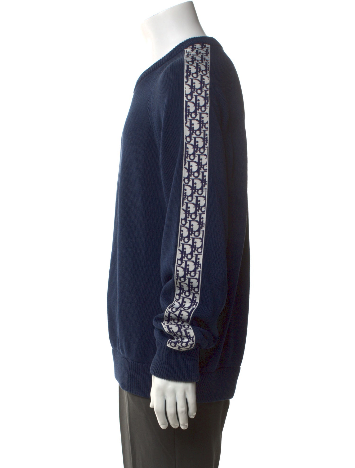 DIOR MEN 2019 Oblique Jacquard Pullover
