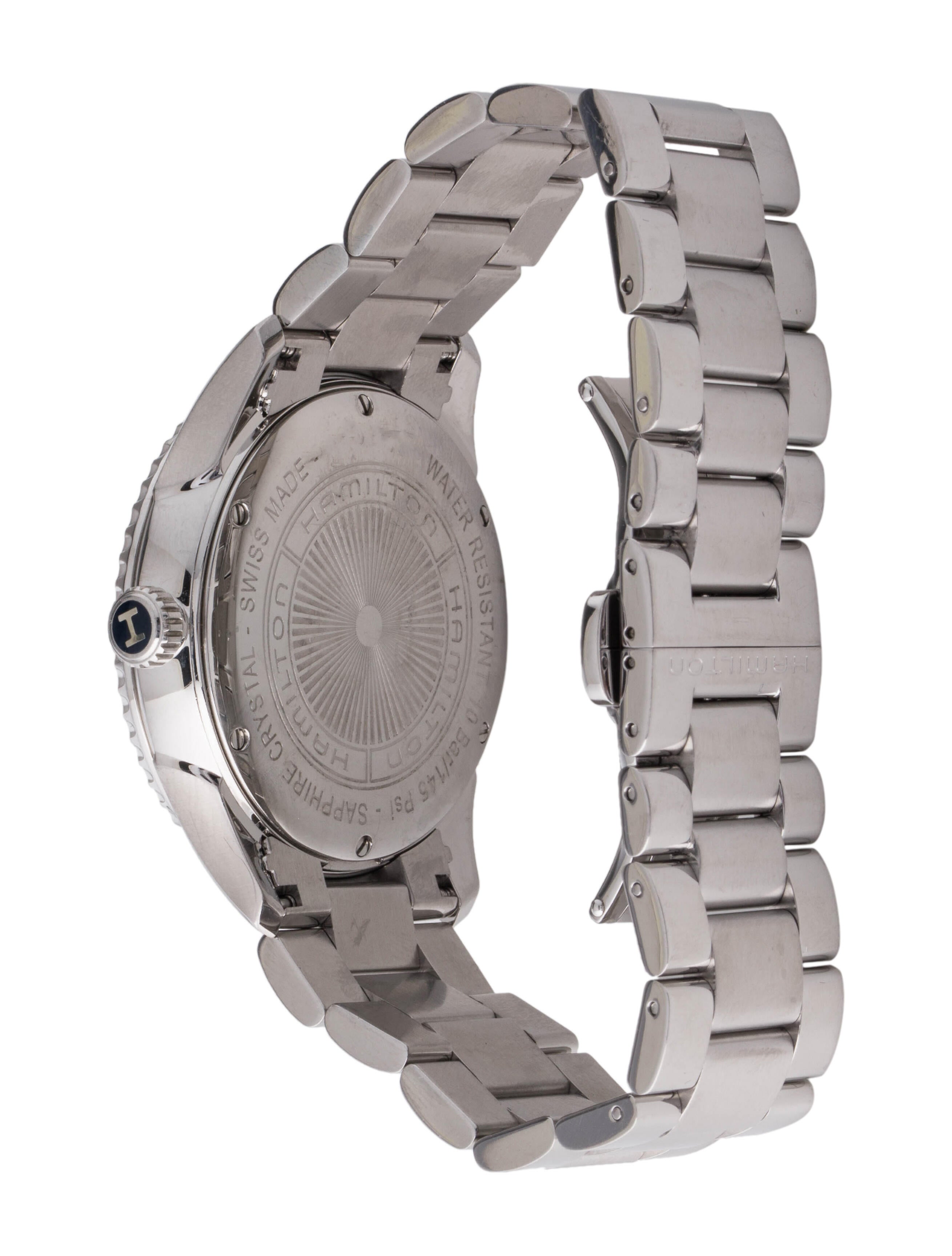 Hamilton Jazzmaster Seaview Day Date Quartz Watch