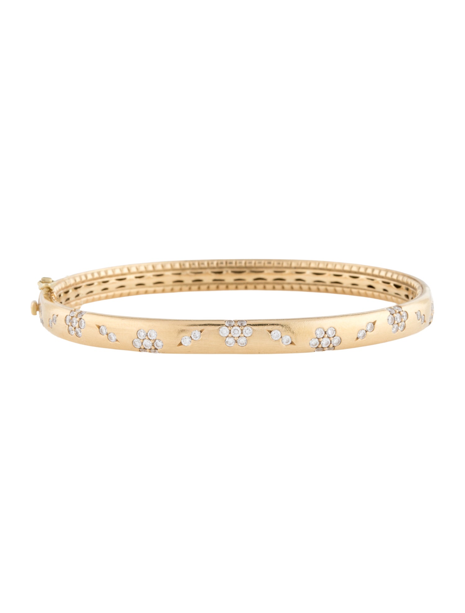 Hamilton 18K Diamond Bangle