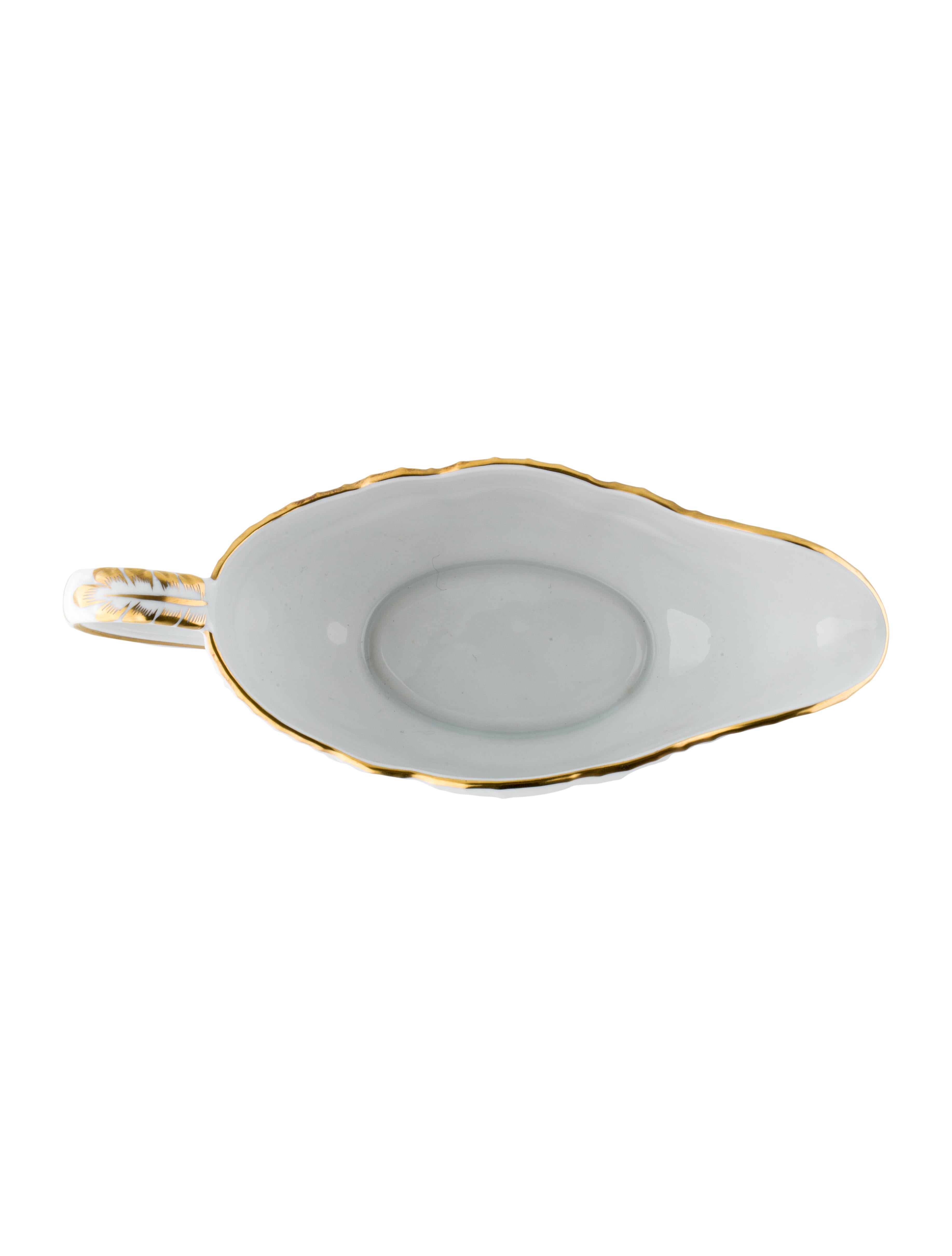 Herend Rothschild Bird Gravy Boat