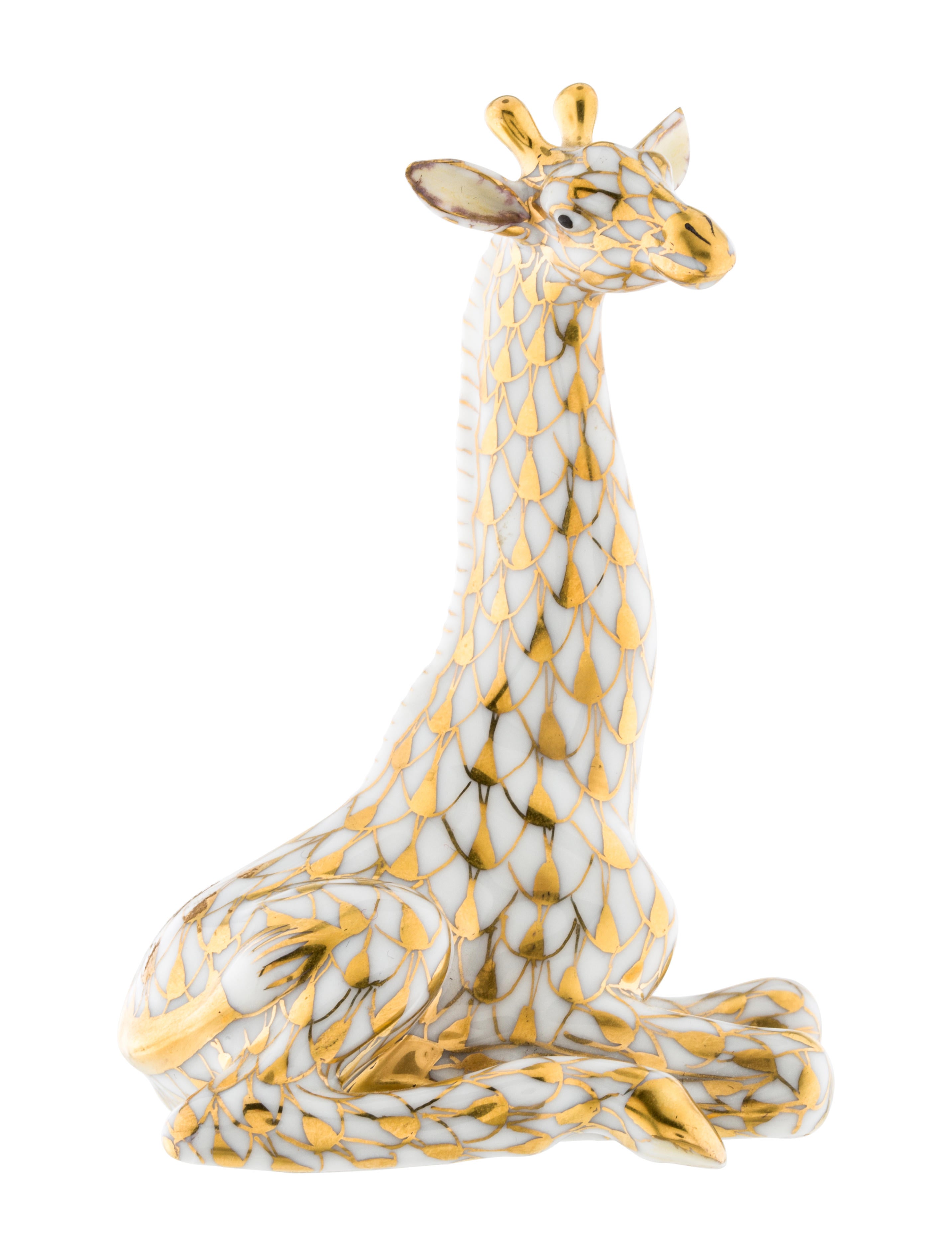 Herend Giraffe Figurine Decor & Accessories HND21337 The RealReal