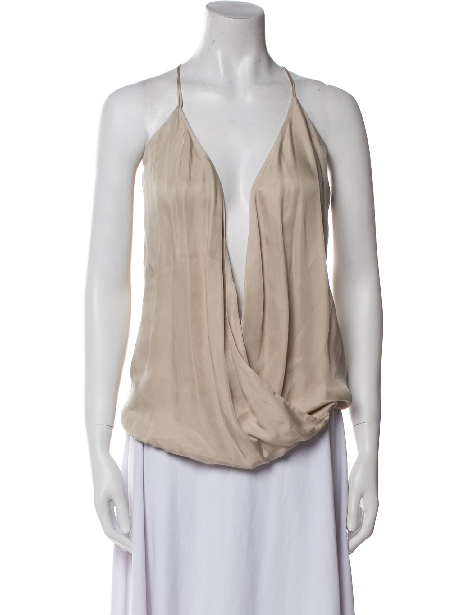 Hensely V-Neck Sleeveless Blouse w/ Tags