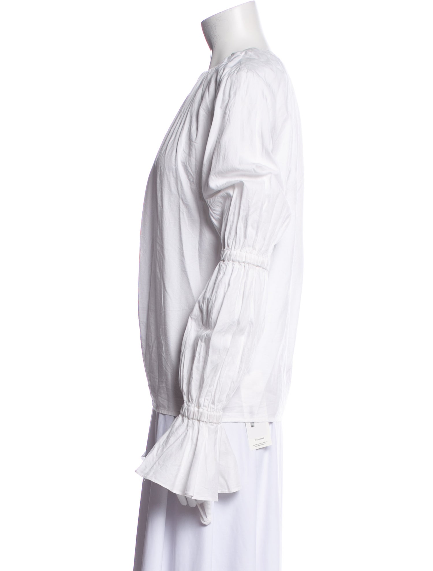 Hensely Crew Neck Long Sleeve Blouse