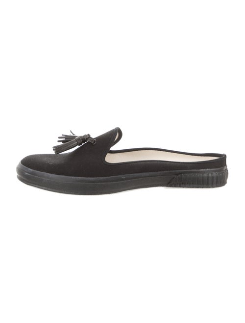 Hender Scheme Canvas Slip-On Shoes black