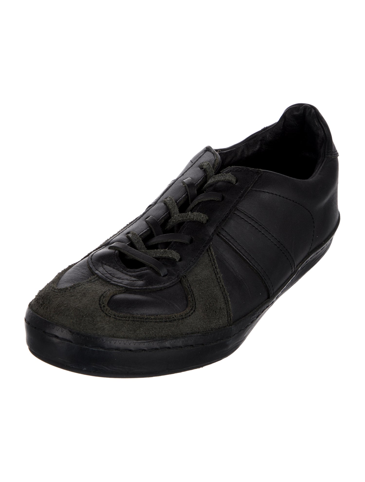 Hender Scheme Leather Leather Trim Embellishment Sneakers