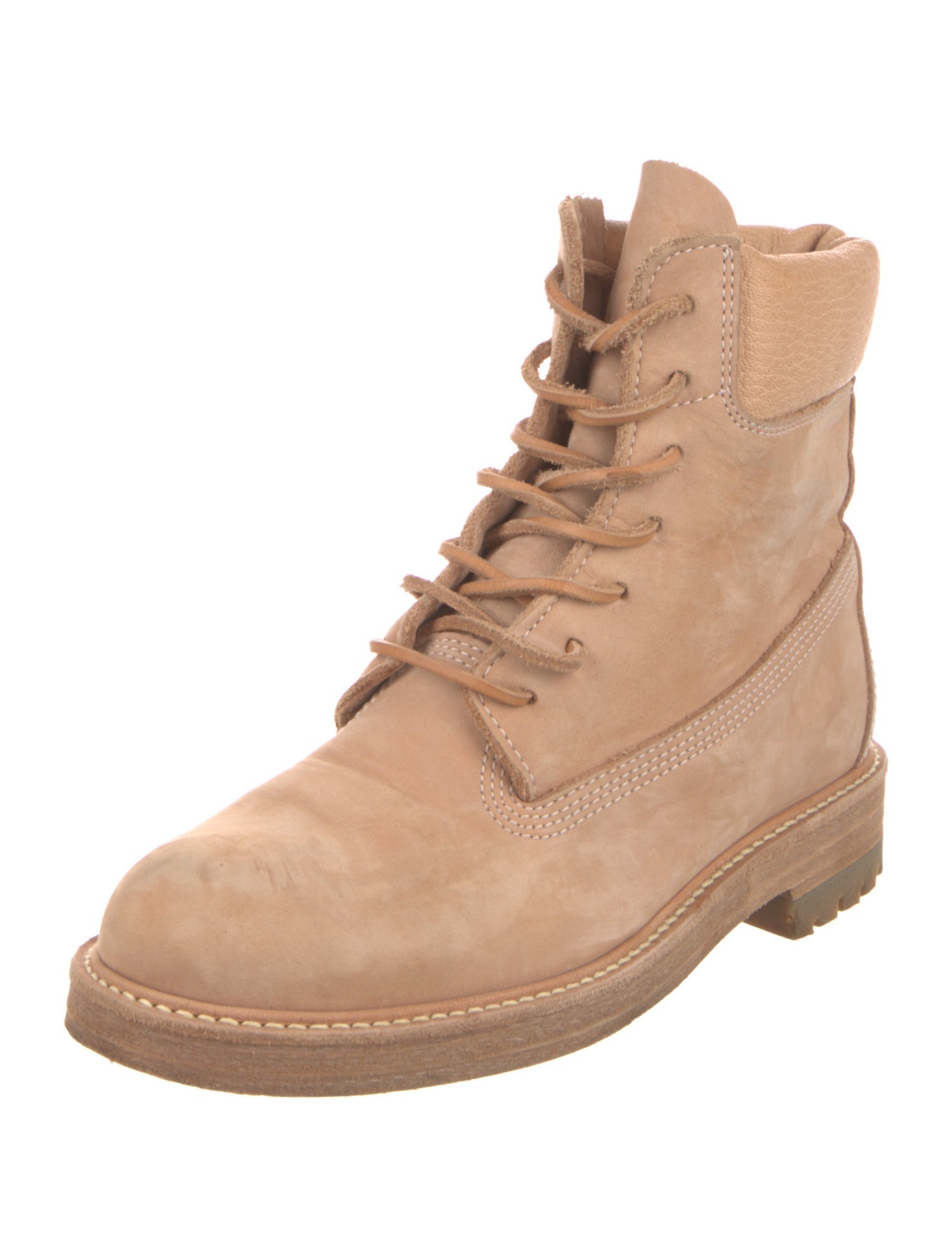 Hender Scheme Leather Combat Boots