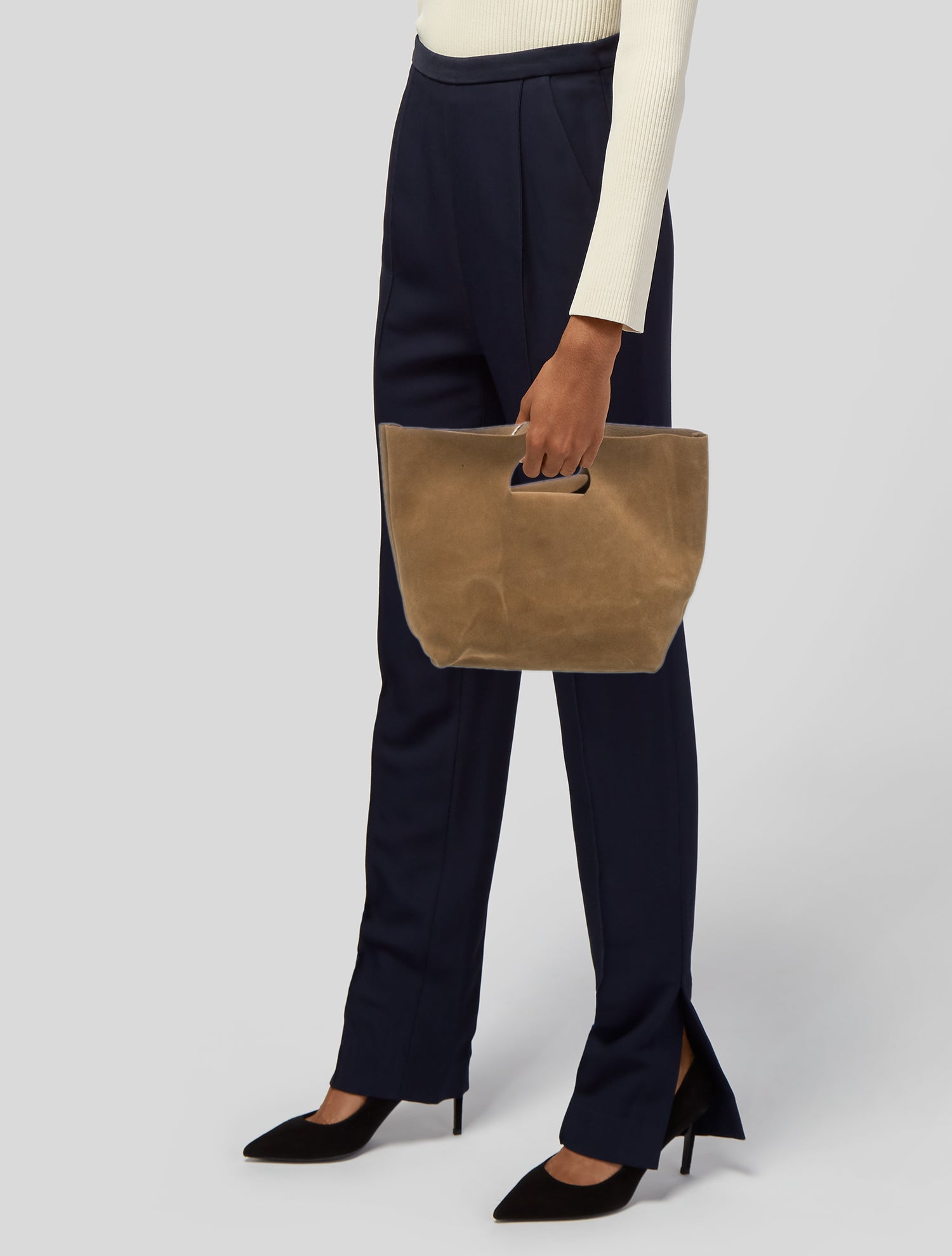 Hender Scheme Suede Top Handle Bag w/ Tags