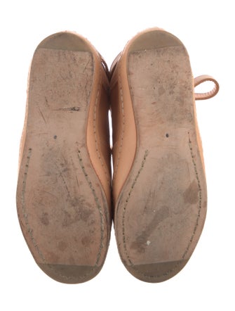 Hender Scheme Leather Lasercut Accents Wedge Sneakers