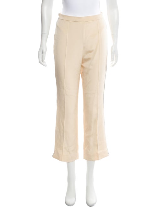 Haney Metallic-Trimmed High-Rise Pants metallic
