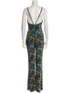 Haney Printed V-Neck Jumpsuit