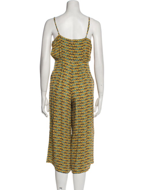 Haney Printed V-Neck Jumpsuit