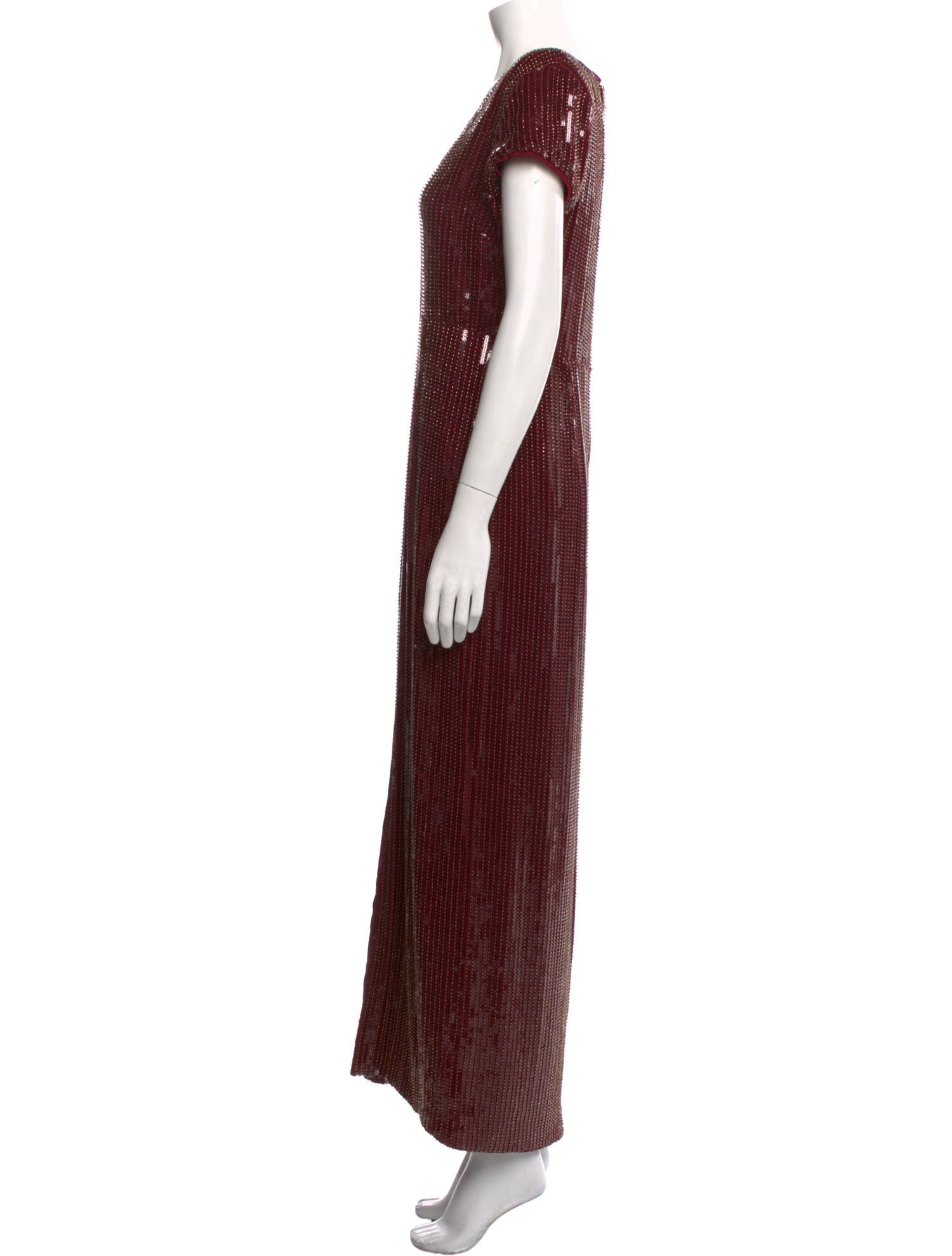 Haney V-Neck Long Dress