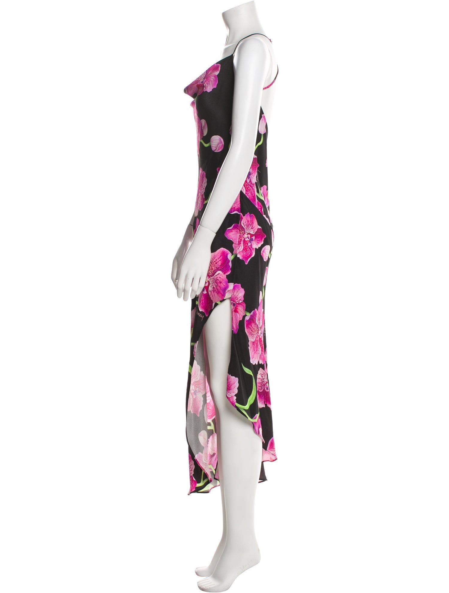 Haney Silk Long Dress