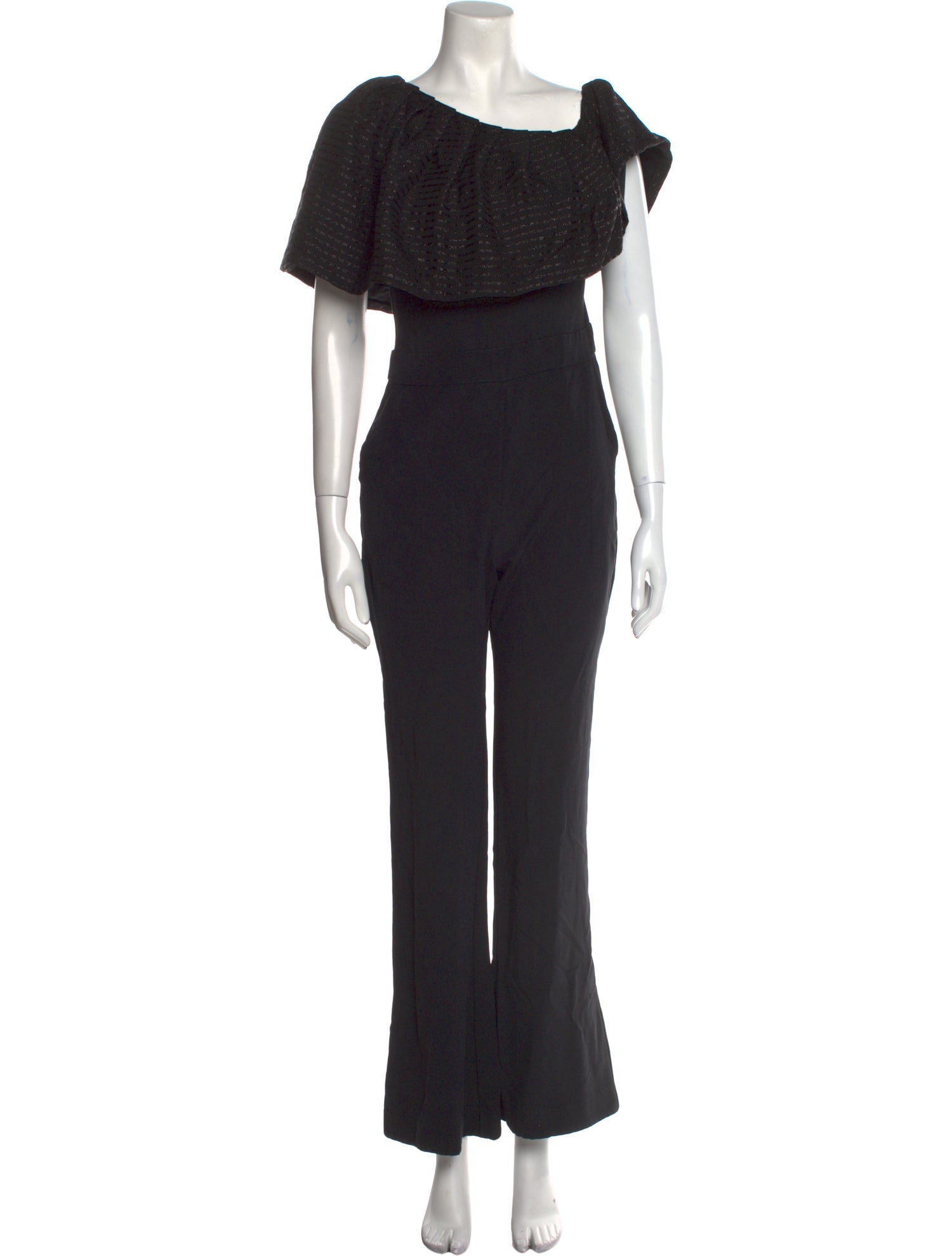 Haney Silk Scoop Neck Jumpsuit