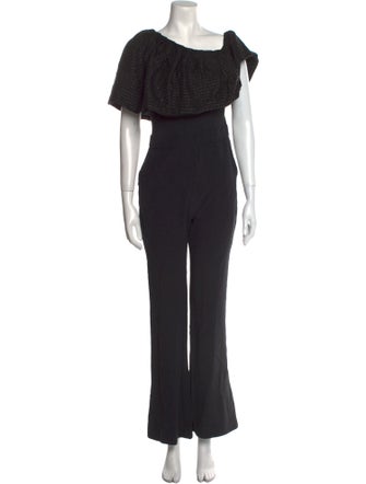 Haney Silk Scoop Neck Jumpsuit