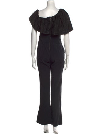 Haney Silk Scoop Neck Jumpsuit