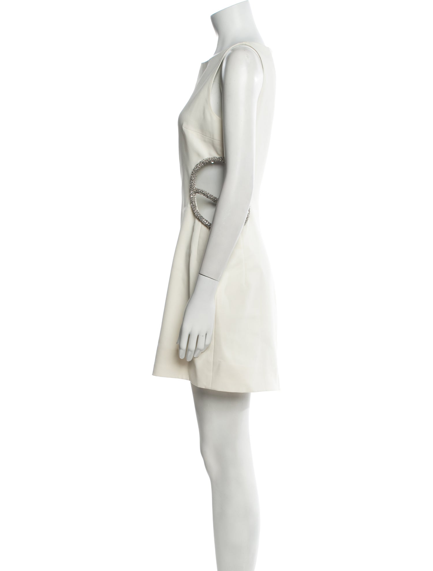 Haney Bateau Neckline Mini Dress