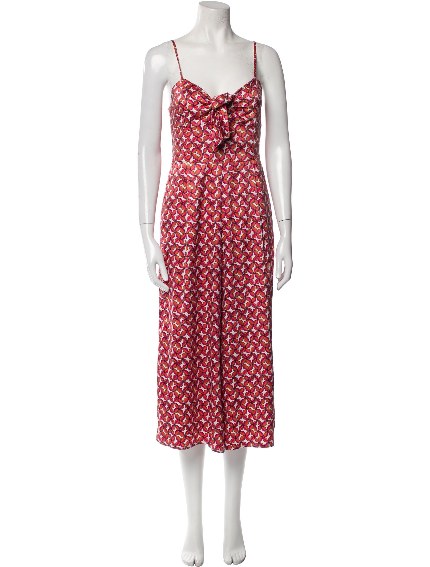 Haney Printed V-Neck Jumpsuit