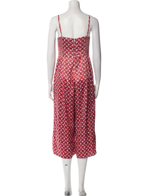 Haney Printed V-Neck Jumpsuit