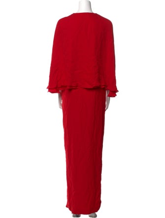 Haney Silk Long Dress