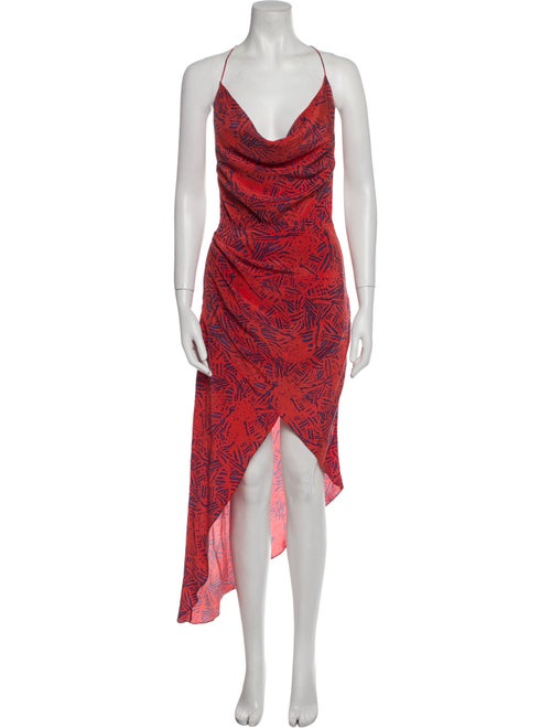 Haney Silk Long Dress