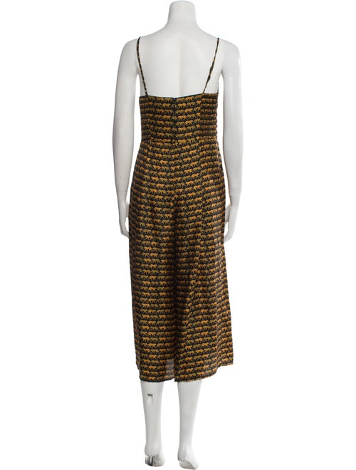 Haney Silk Printed Jumpsuit