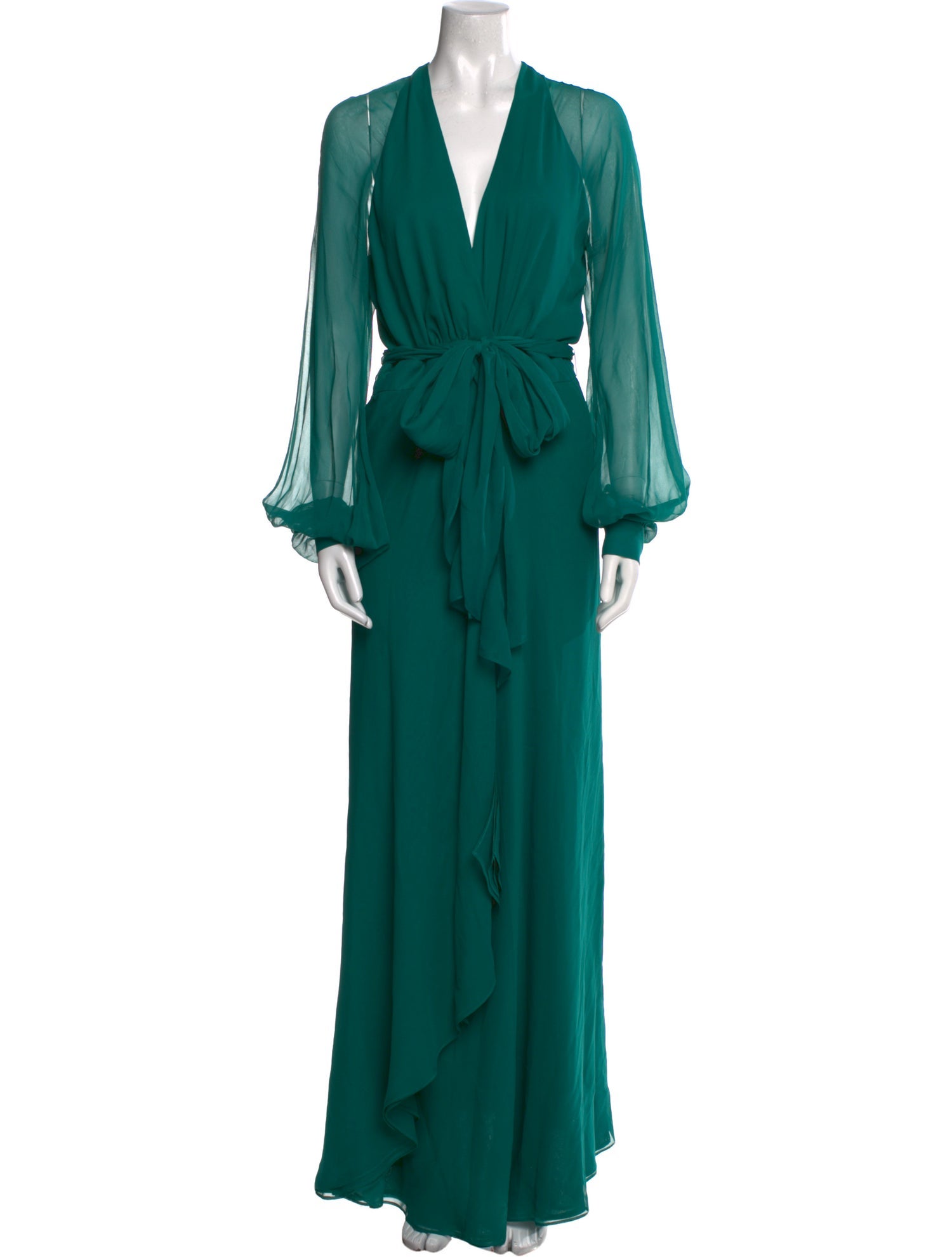 Haney Silk Long Dress