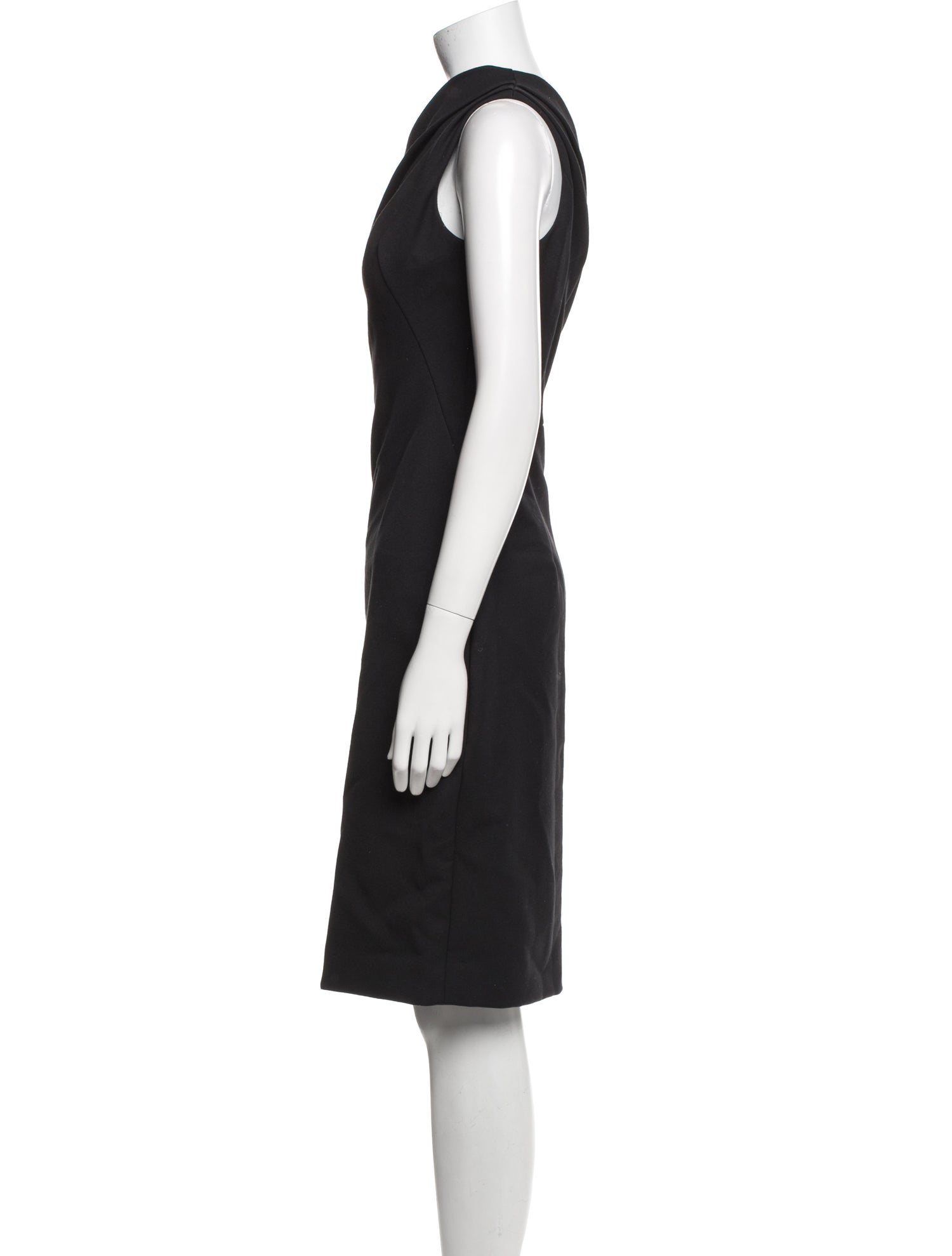 Haney One-Shoulder Knee-Length Dress