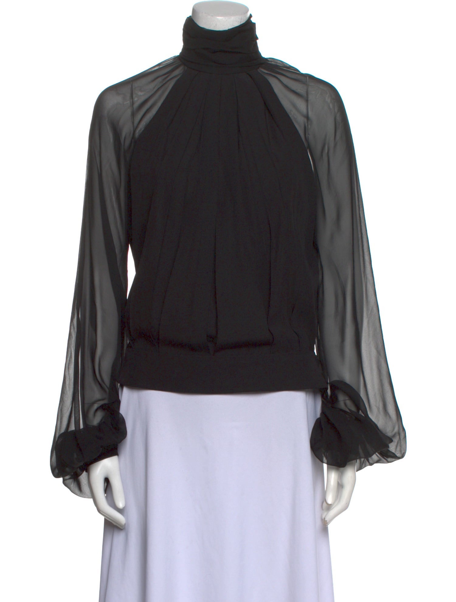 Haney Turtleneck Long Sleeve Blouse