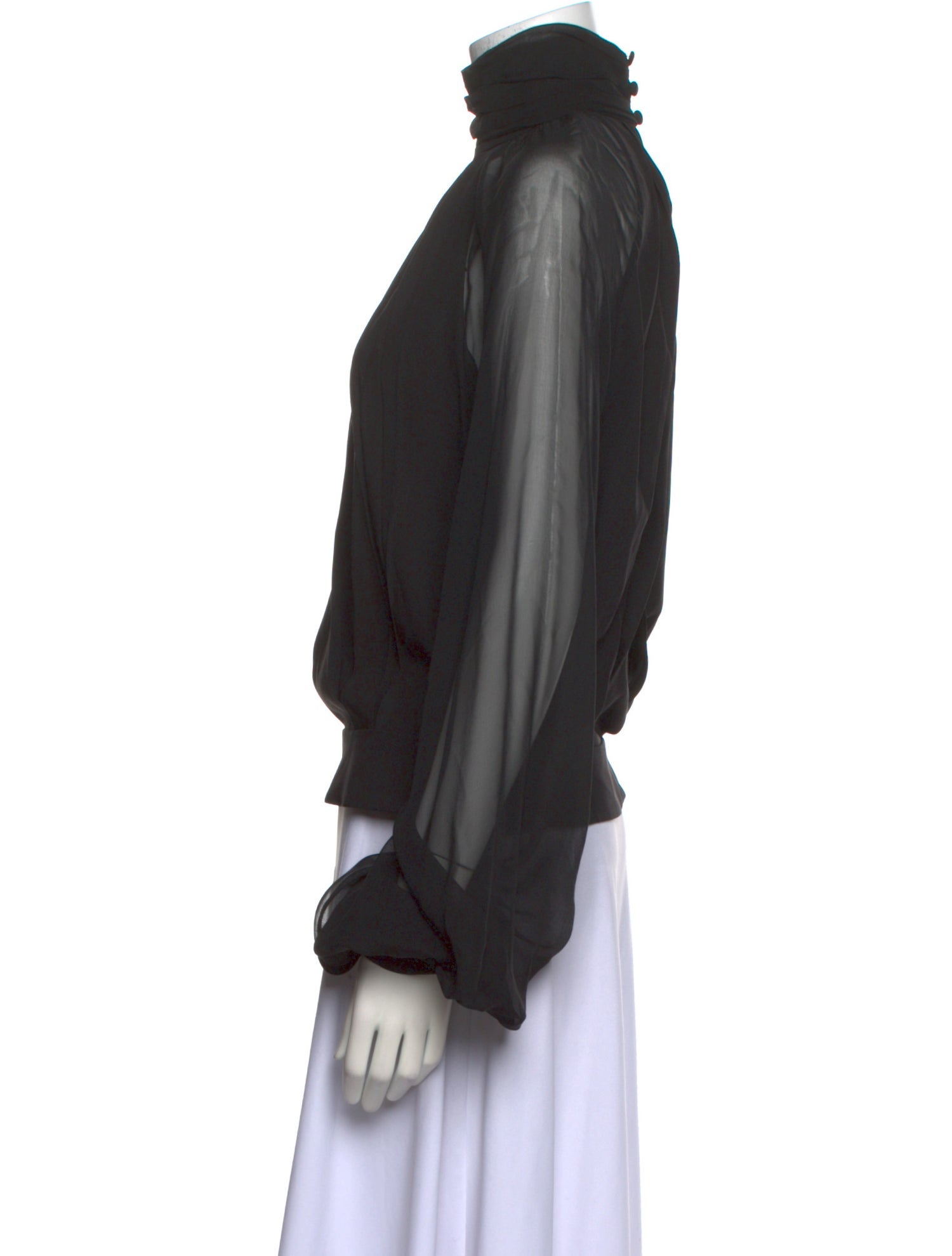 Haney Turtleneck Long Sleeve Blouse