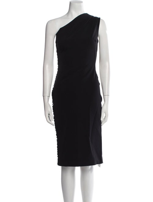 Haney One-Shoulder Midi Length Dress