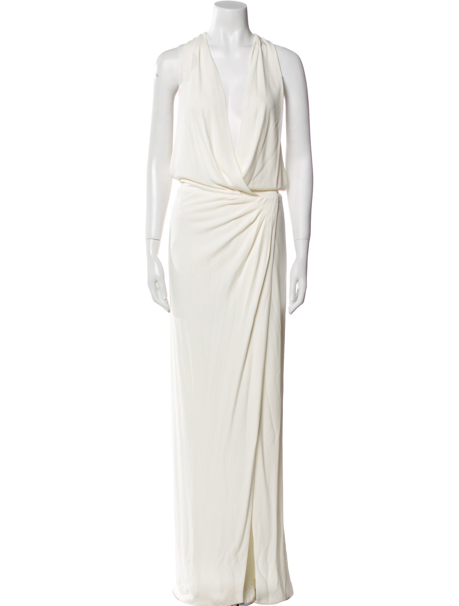 Haney V-Neck Long Dress