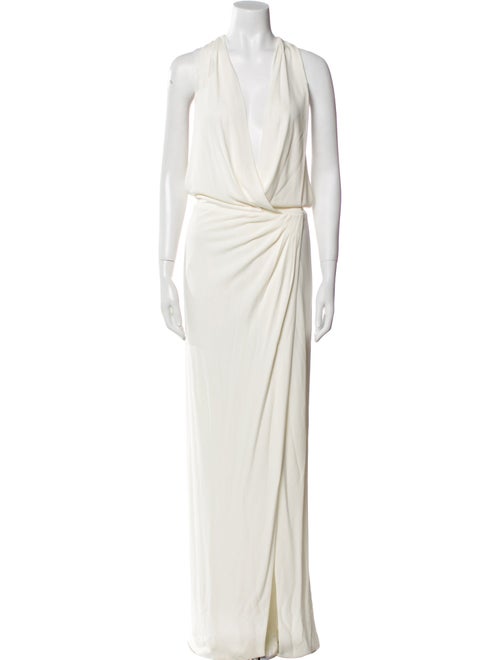 Haney V-Neck Long Dress