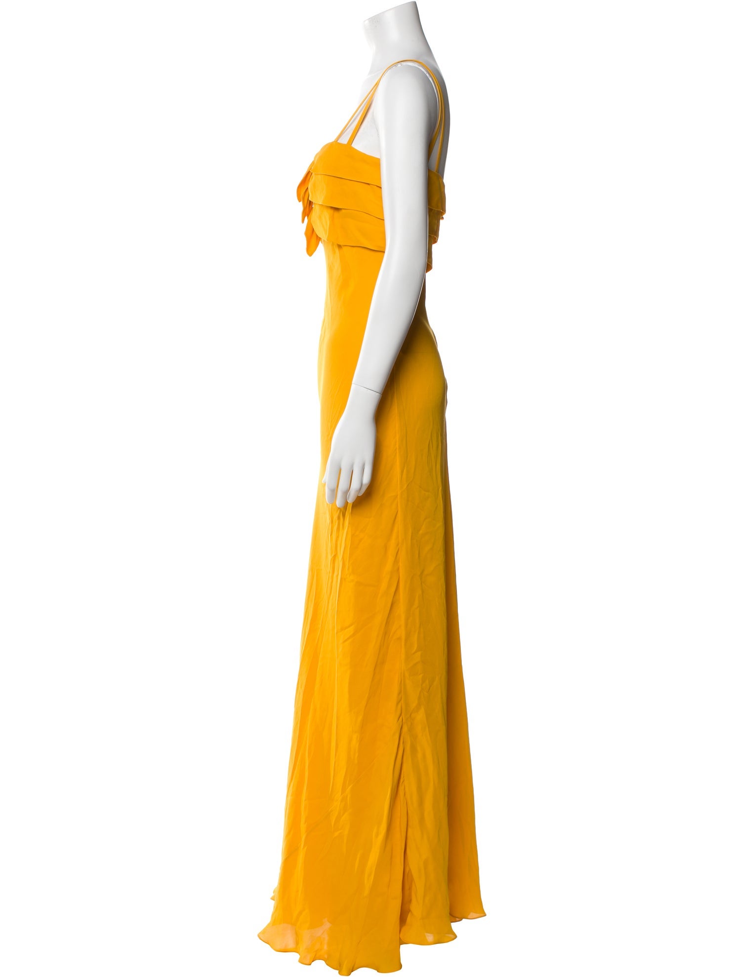 Haney Silk Long Dress