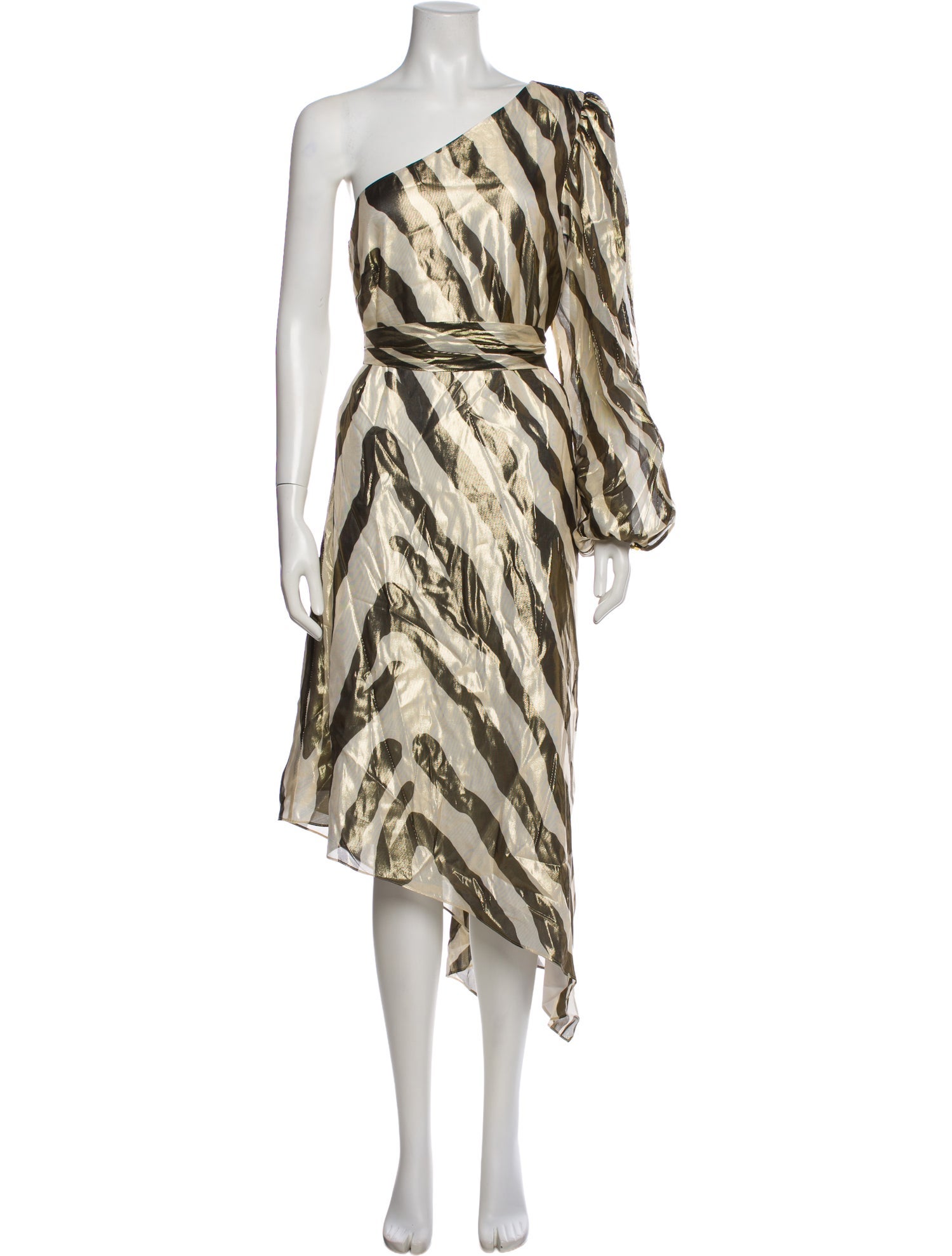 Haney Silk Long Dress