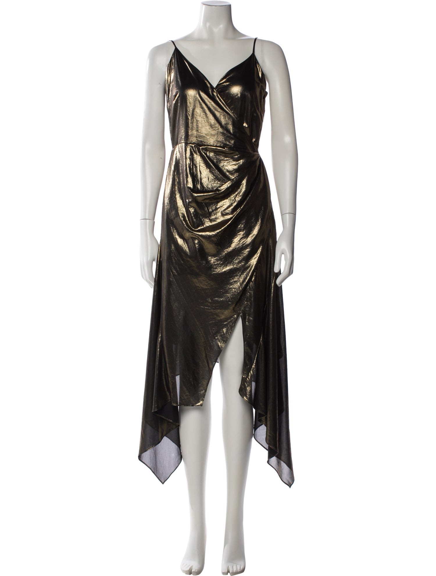 Haney V-Neck Long Dress