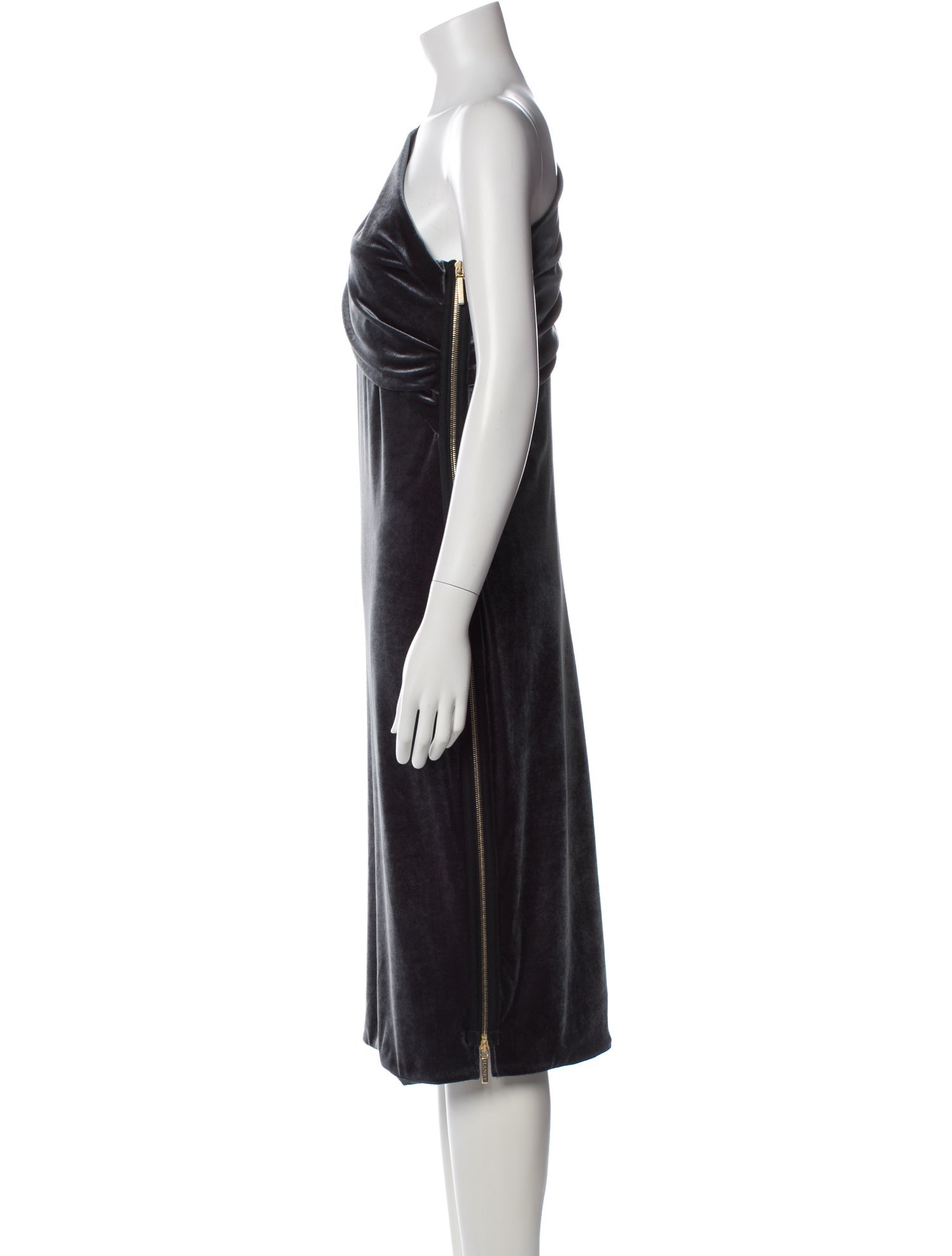 Haney Silk Midi Length Dress