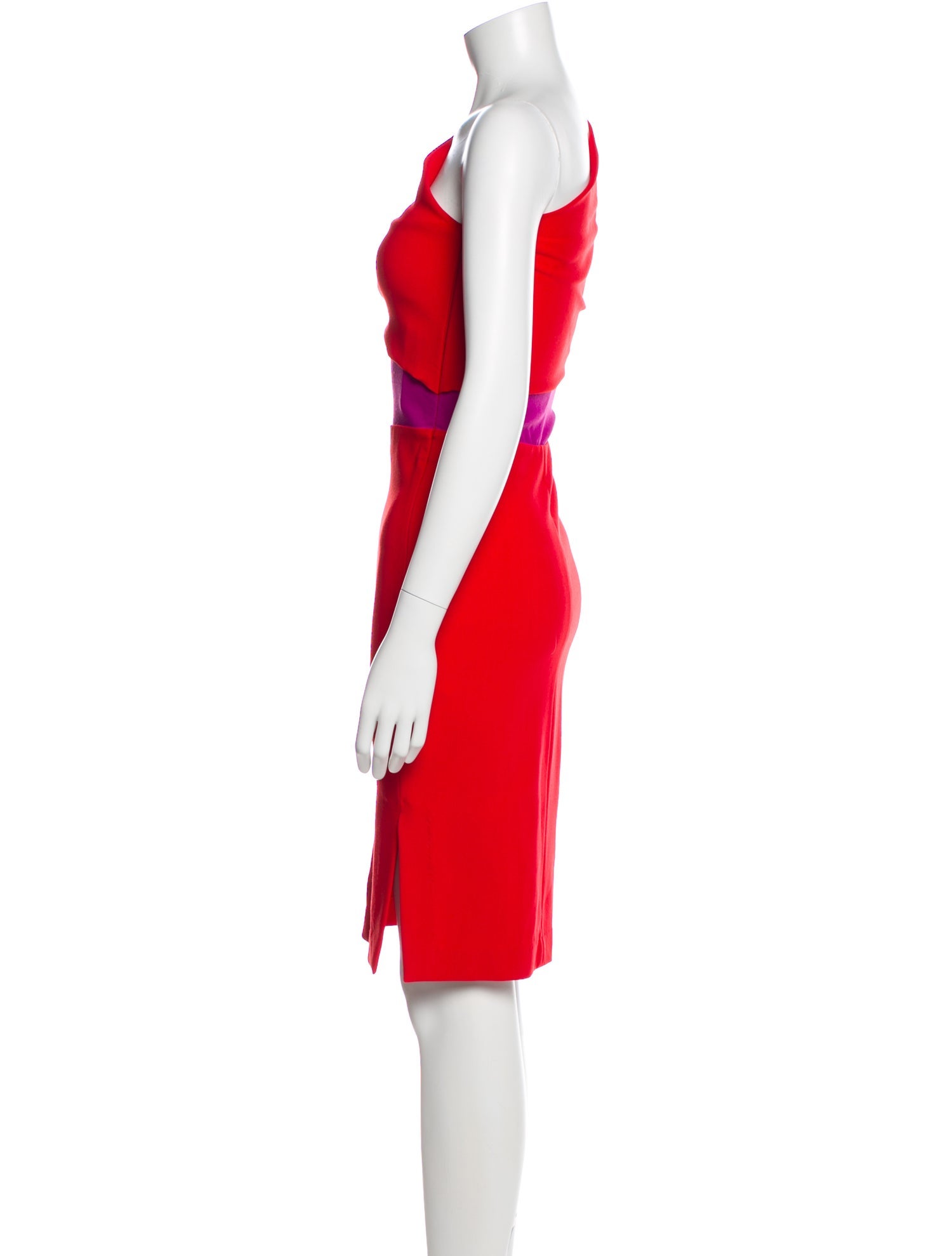 Haney One-Shoulder Knee-Length Dress w/ Tags