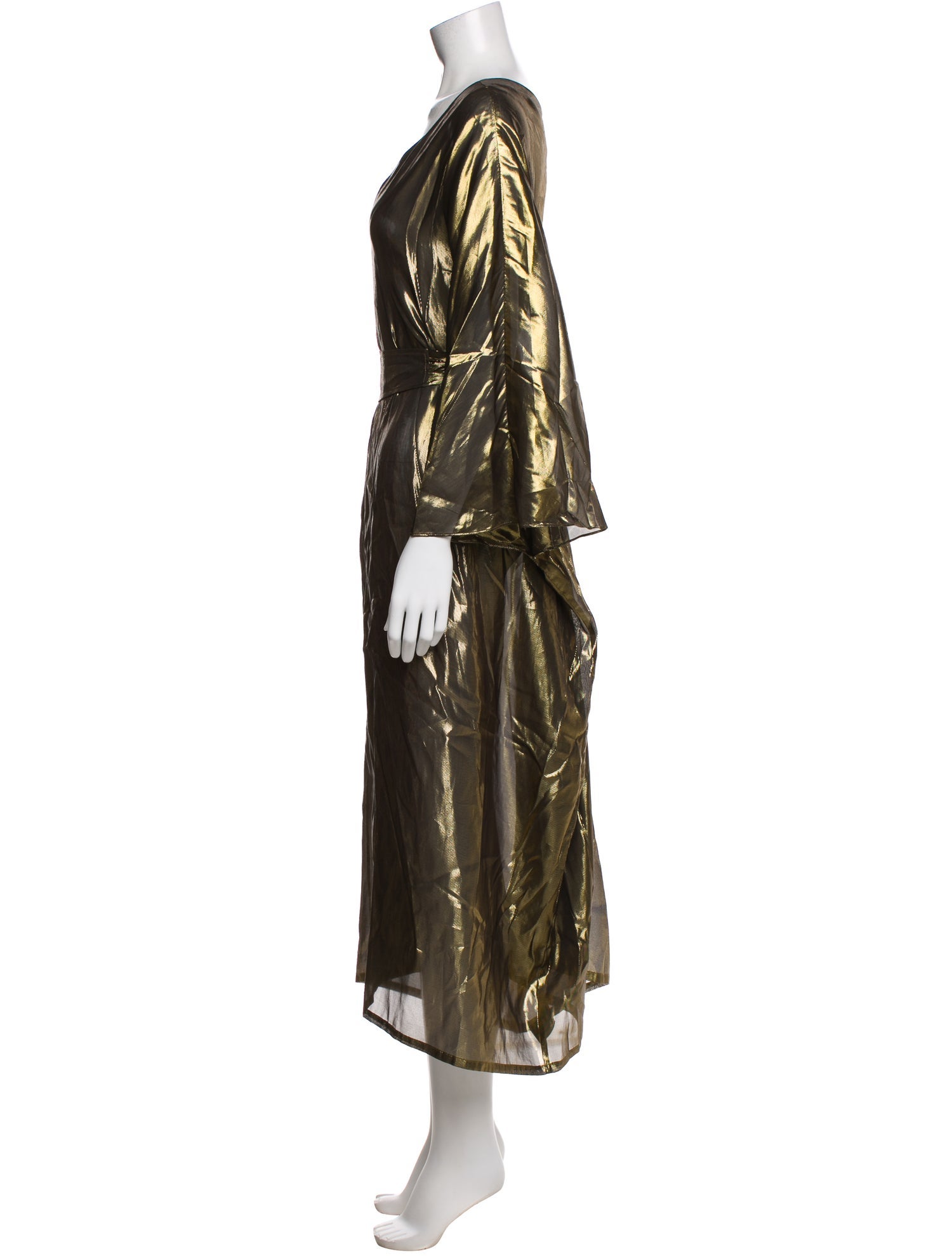 Haney Printed Long Dress