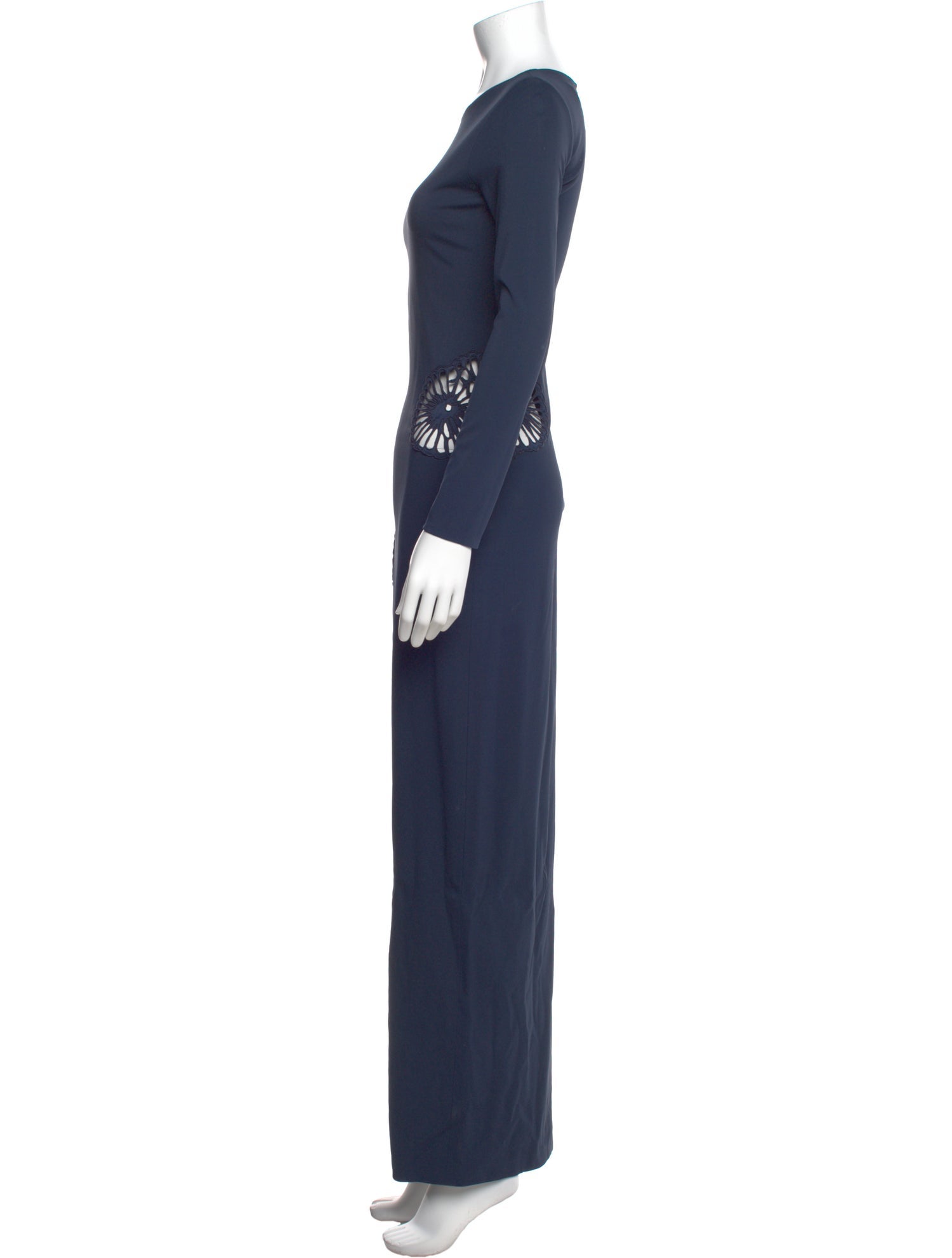 Haney Crew Neck Long Dress