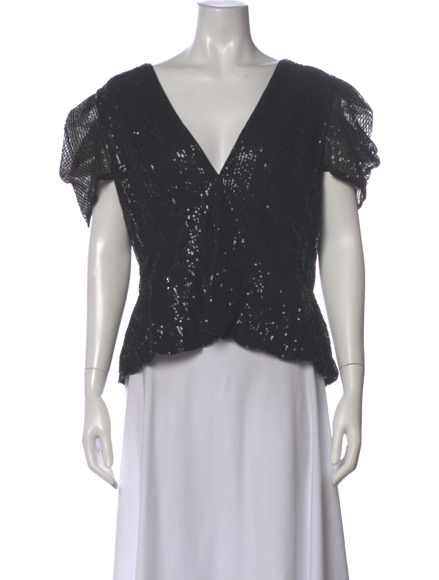 Haney V-Neck Short Sleeve Top