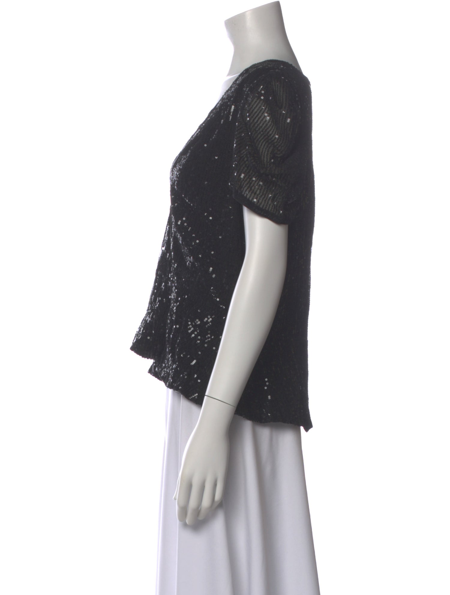 Haney V-Neck Short Sleeve Top
