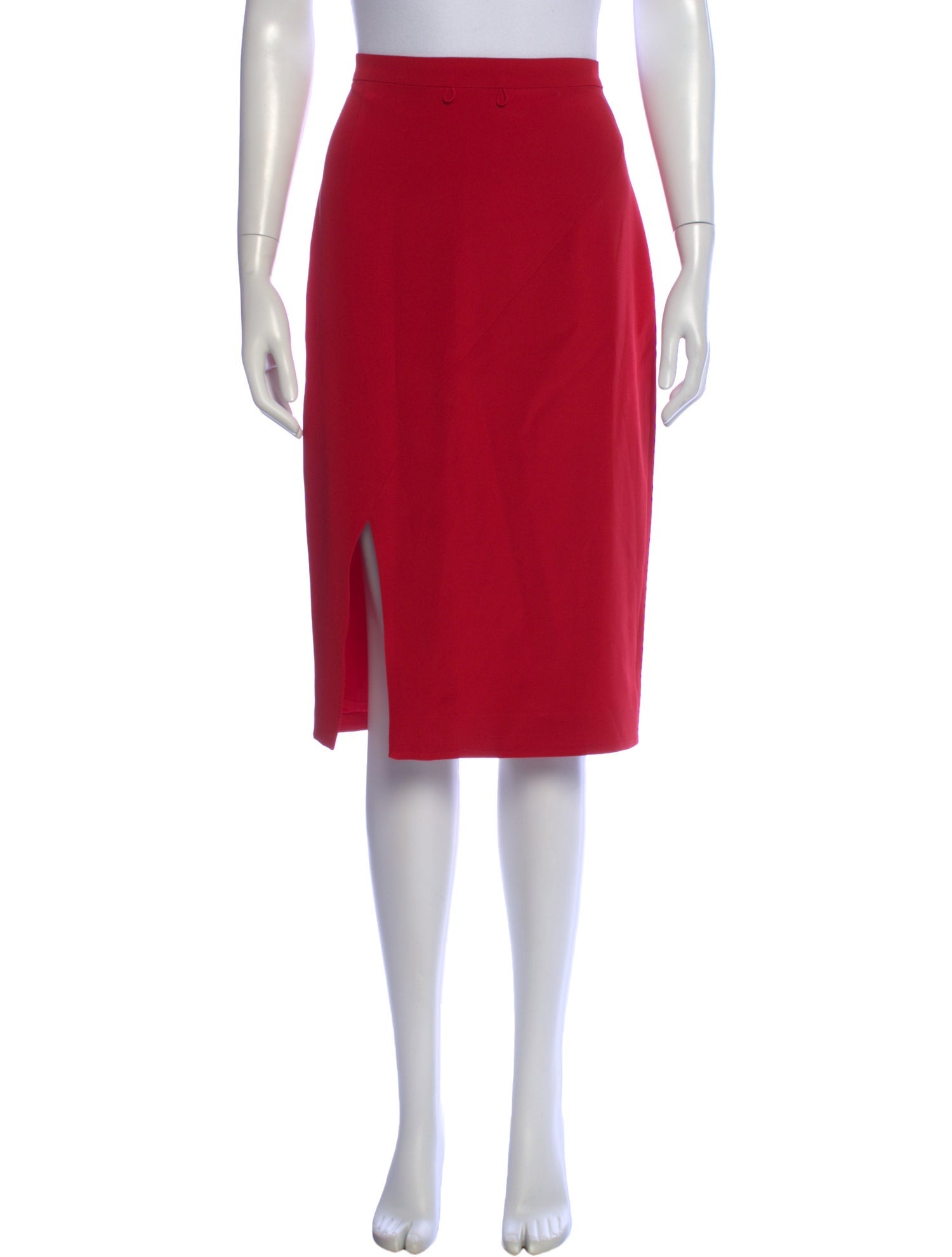 Haney Silk Knee-Length Skirt