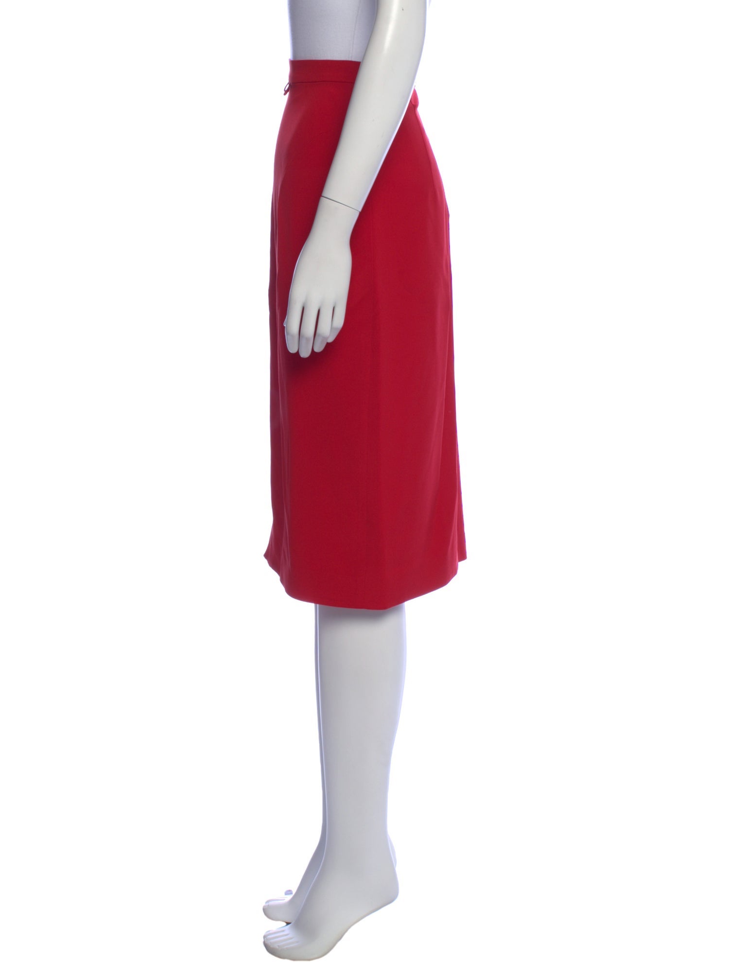 Haney Silk Knee-Length Skirt