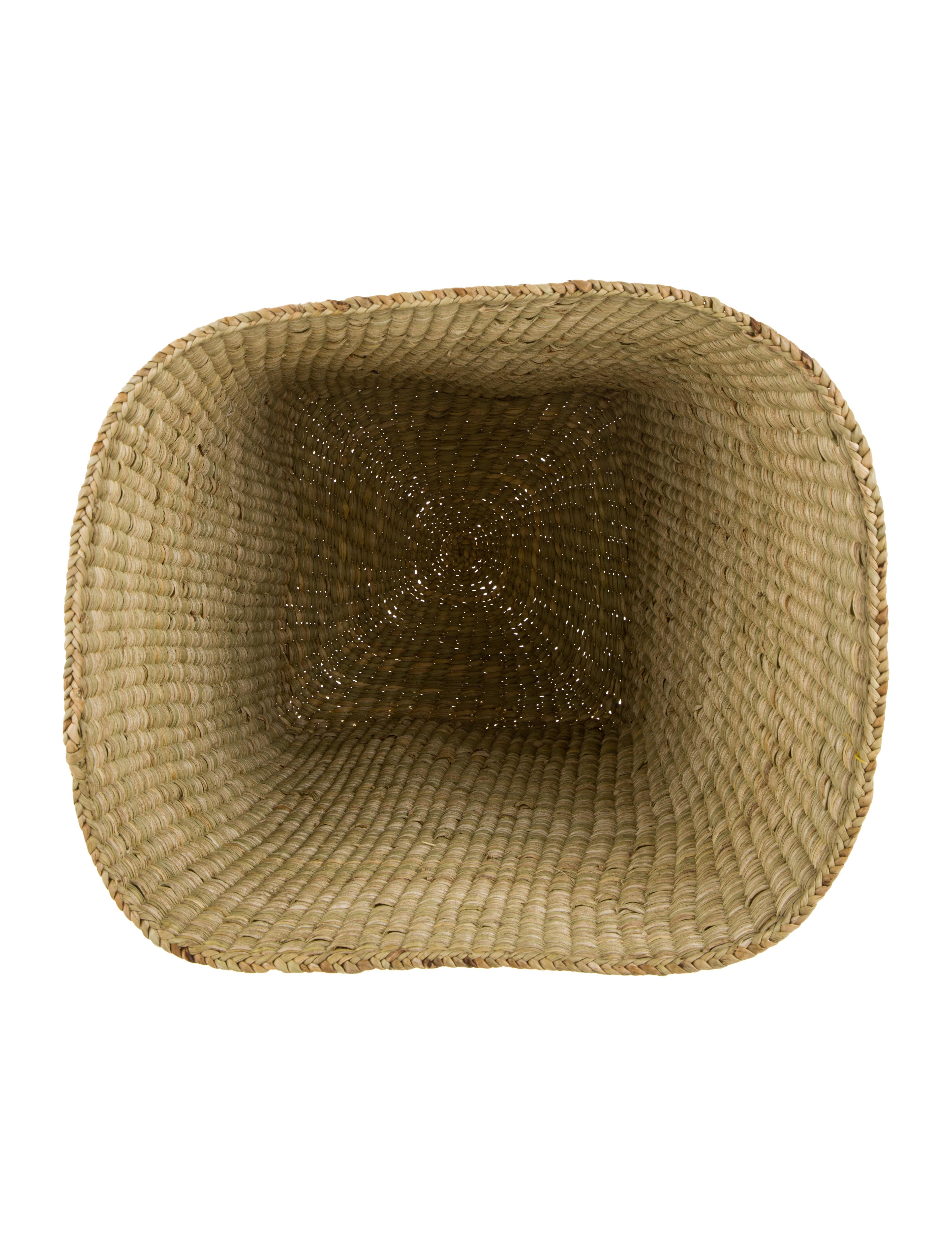 Hawkins New York Woven Basket Tall Neutrals Decorative Accents, Decor