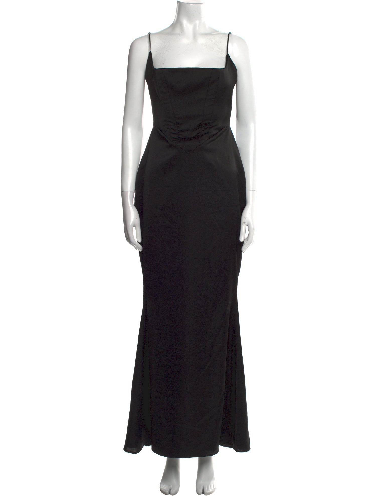 House of CB London Satin Long Dress