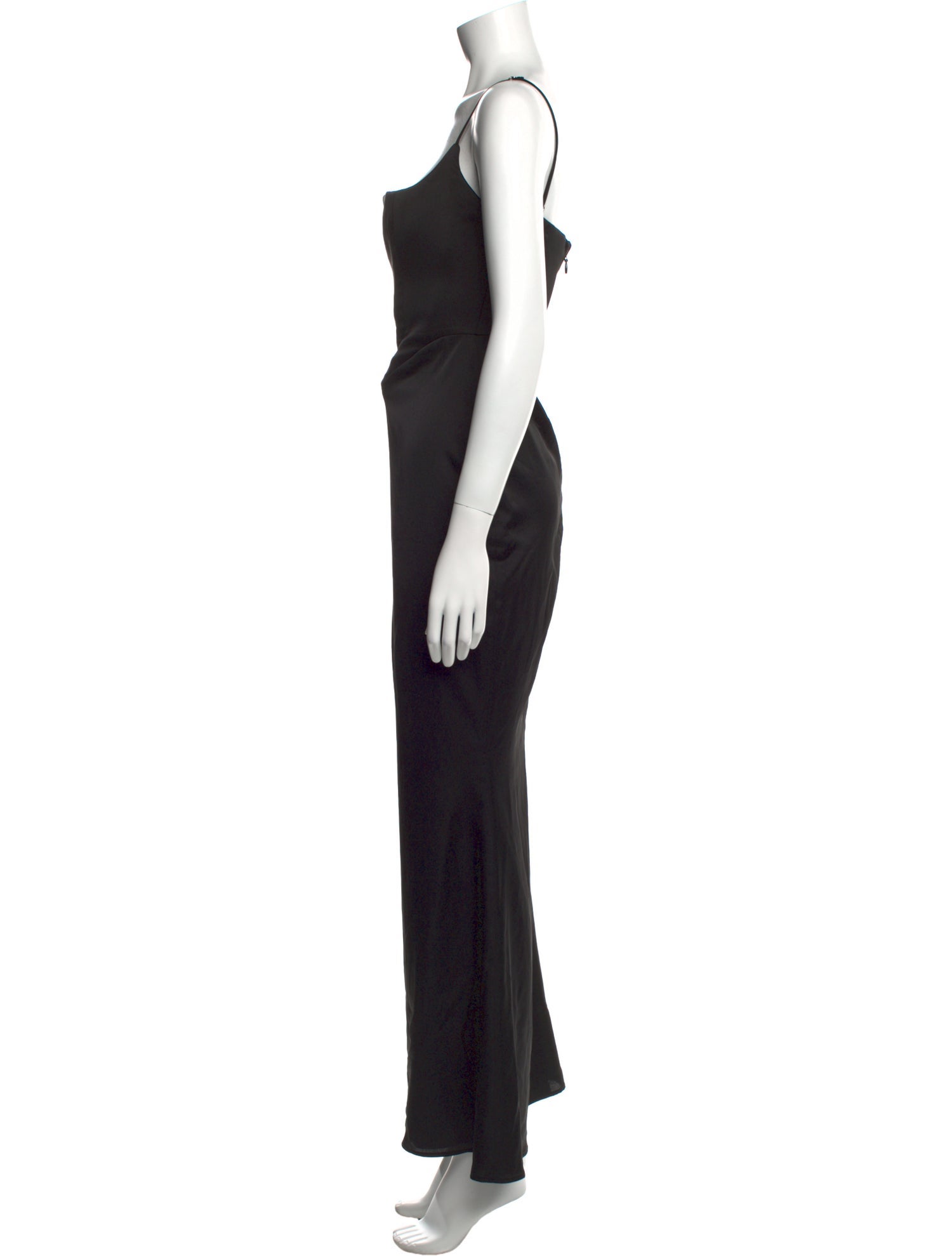 House of CB London Satin Long Dress