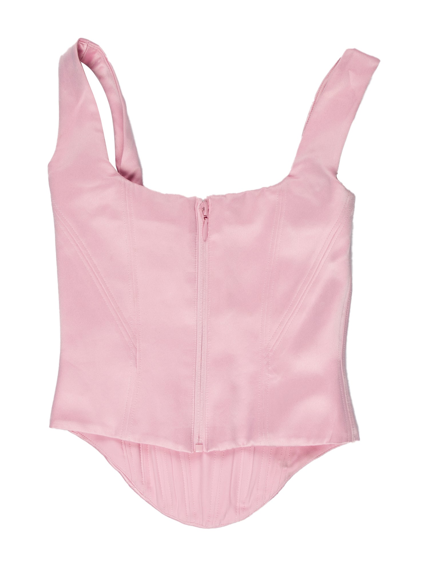 House of CB London Square Neckline Sleeveless Crop Top