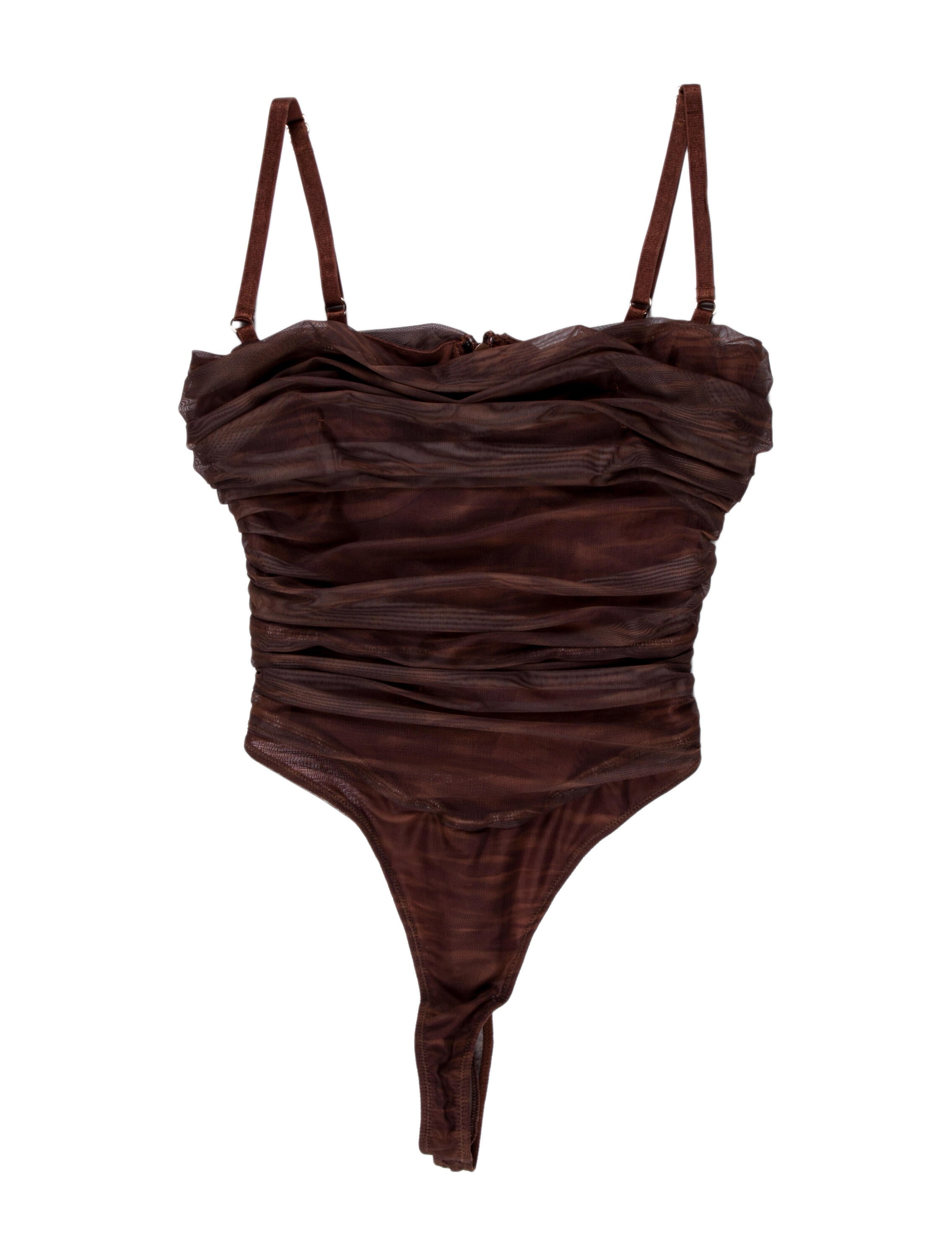 House of CB London Square Neckline Sleeveless Bodysuit