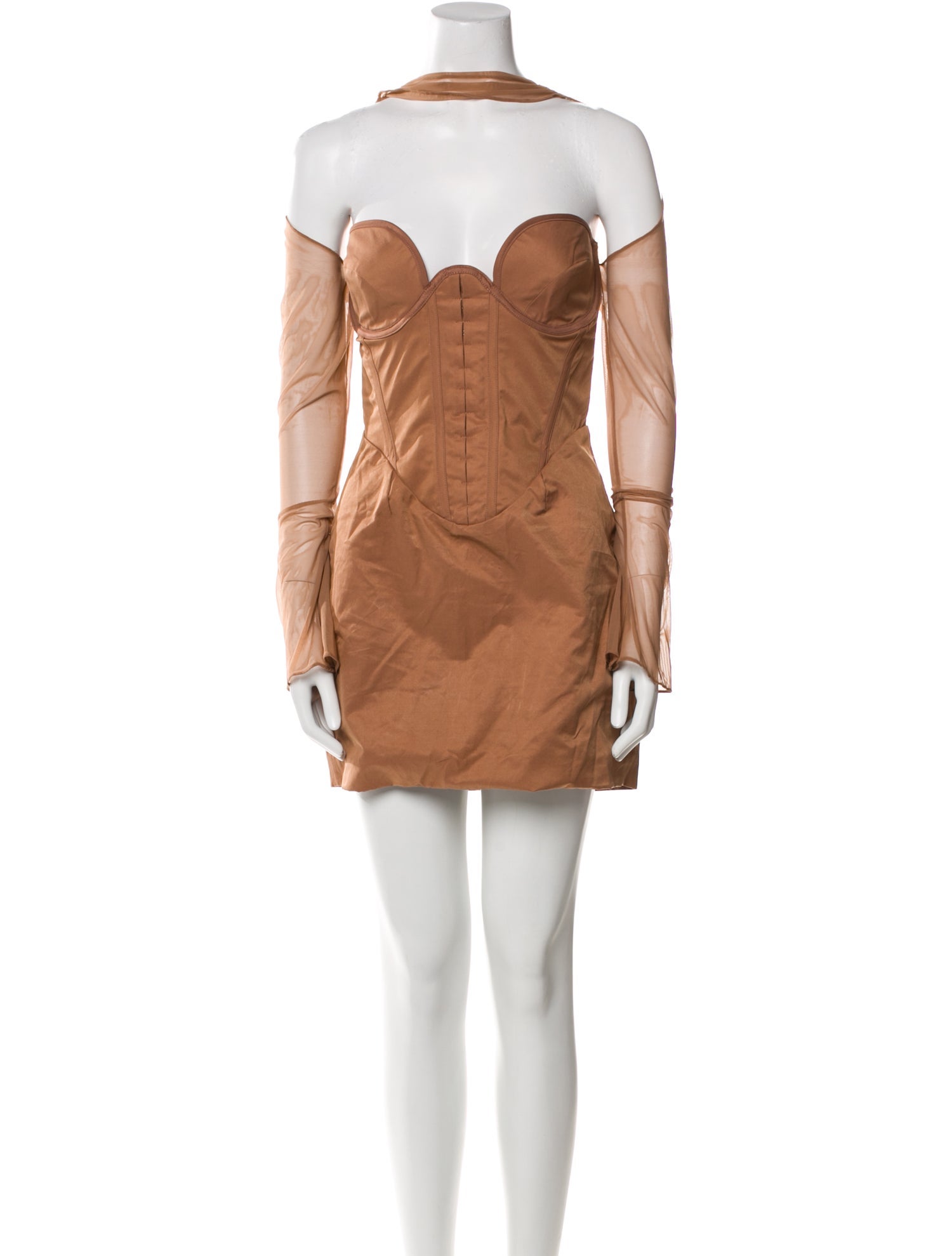 House of CB London Off-The-Shoulder Mini Dress